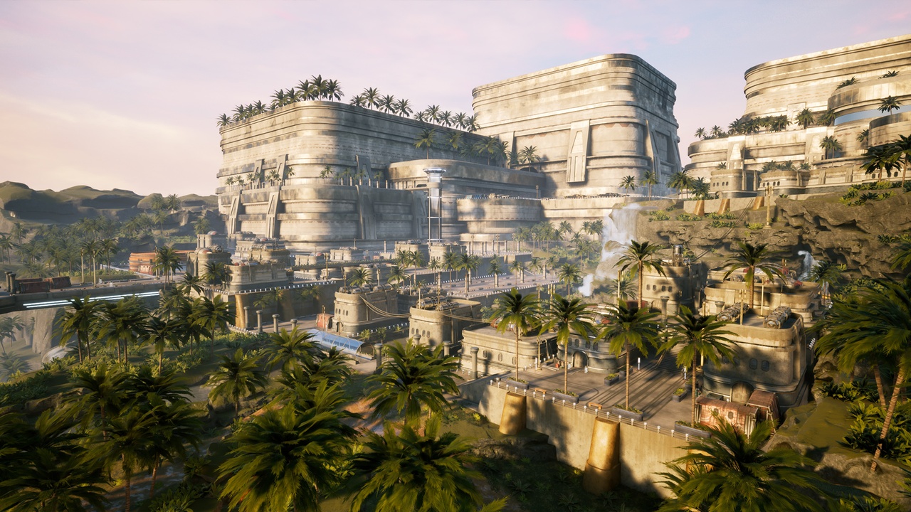 Media 1 for listing Science fiction jungle city