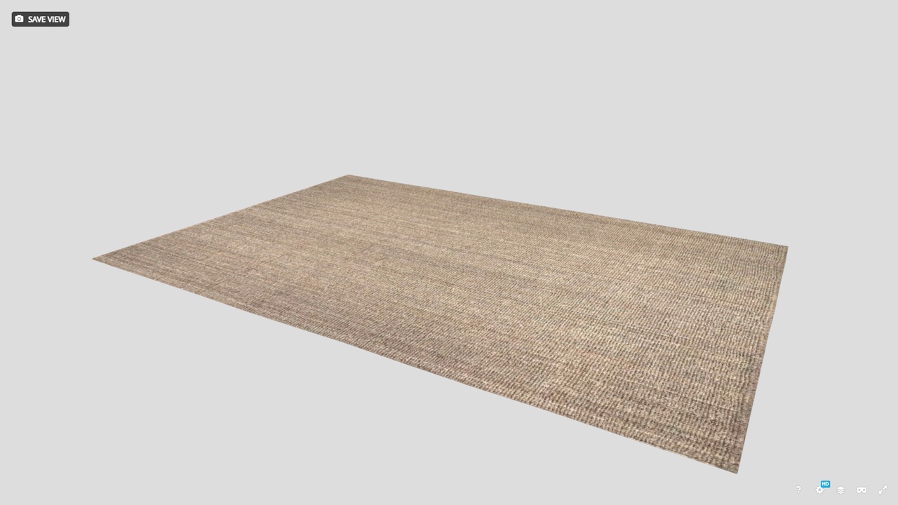 Media 1 for listing High-Precision Fabric Persian Rug 3D model 02
