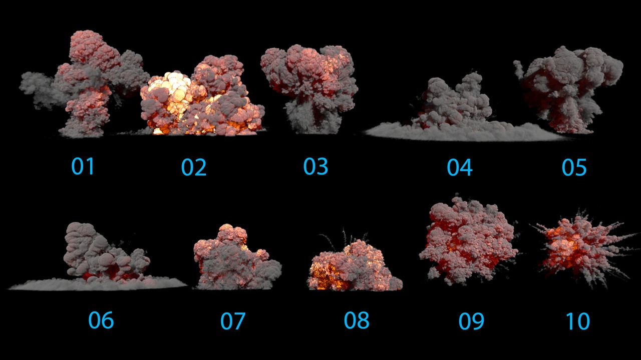 Media 1 for listing Explosion VDB Vol.1
