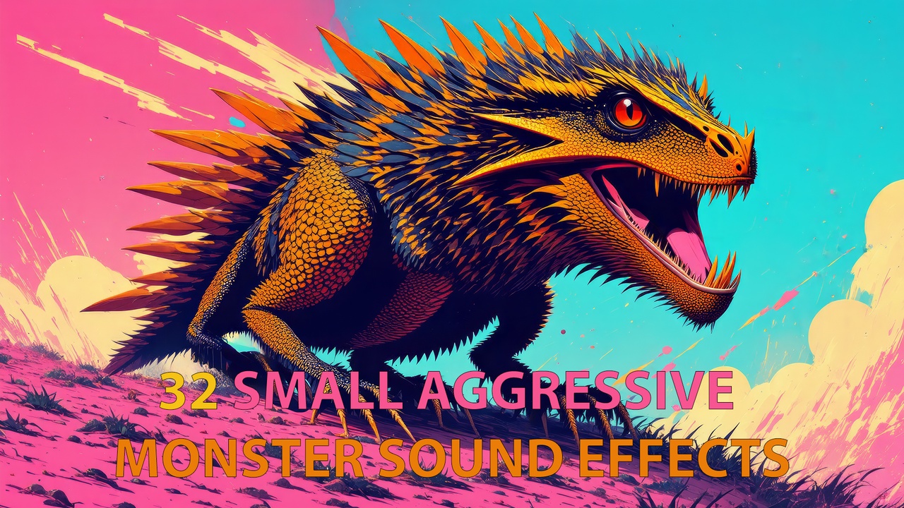 Media 1 for listing Small Aggressive Monster Sound Effects