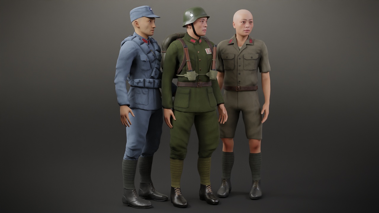 Media 1 for listing Chinese Soldiers Pack