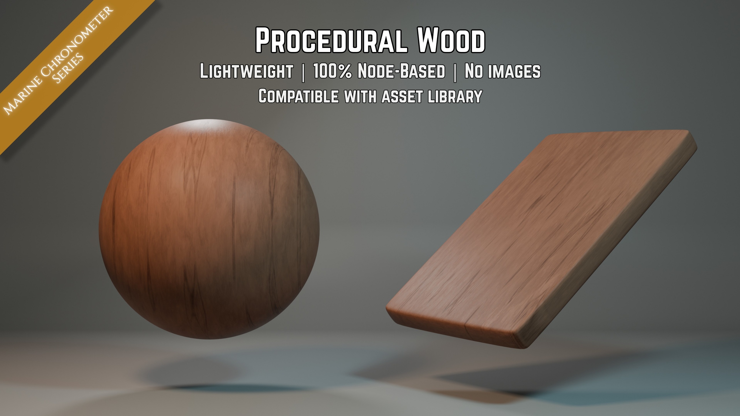 Media 1 for listing Procedural Wood (Marine Chronometer Series)