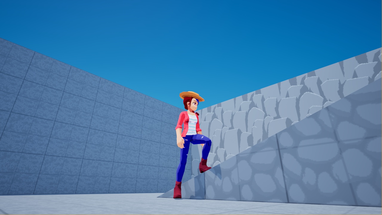 Media 1 for listing Girl character lowpoly anime | Jeny