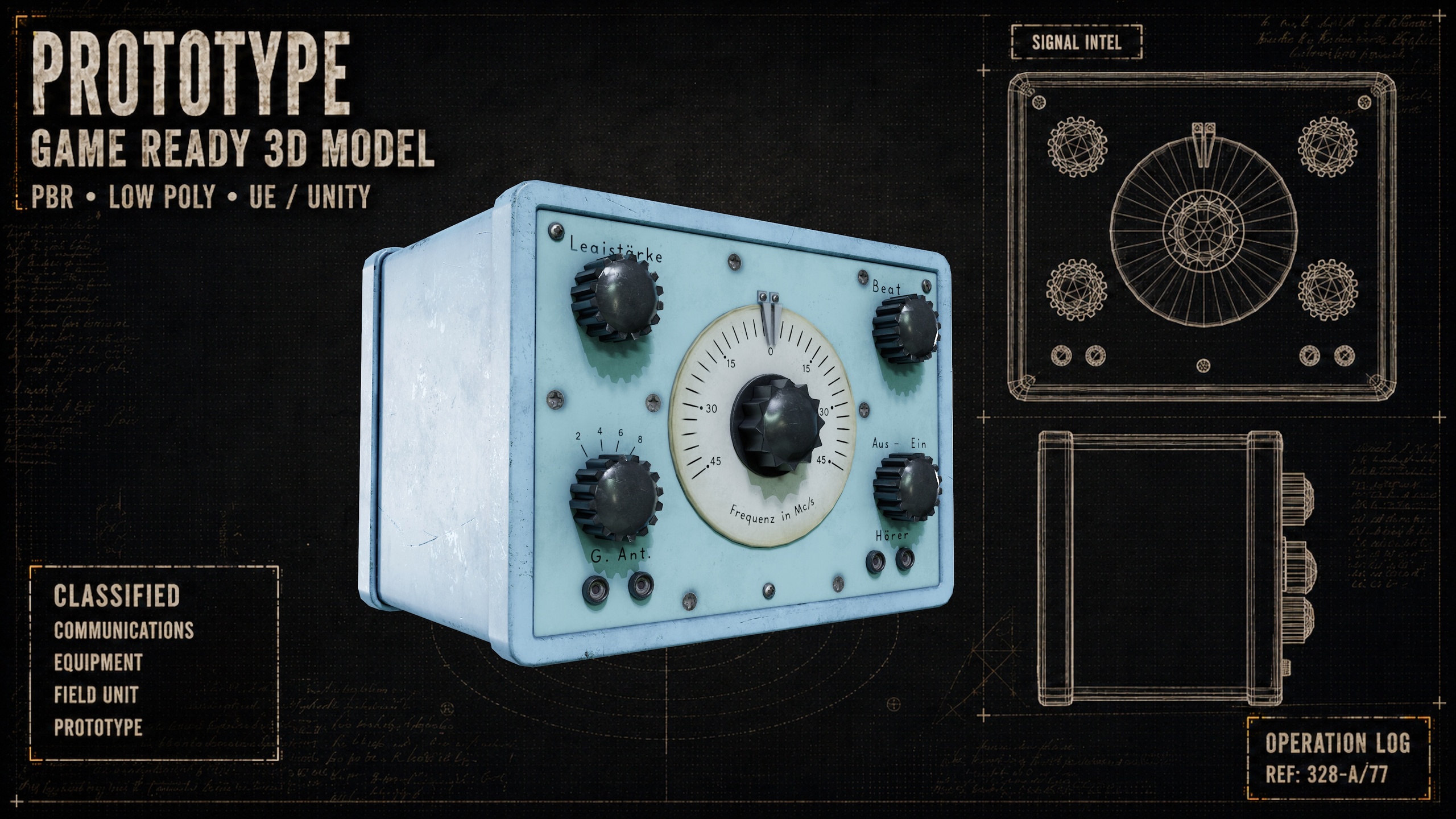 Media 1 for listing Prototype - Tactical Field Radio Unit