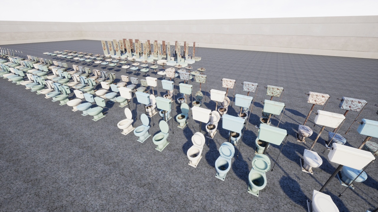Media 1 for listing Dirty Bathroom Collection