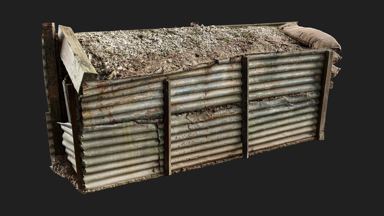 Media 1 for listing Military Trenches Wall Extrusion Metal Corrugated 01