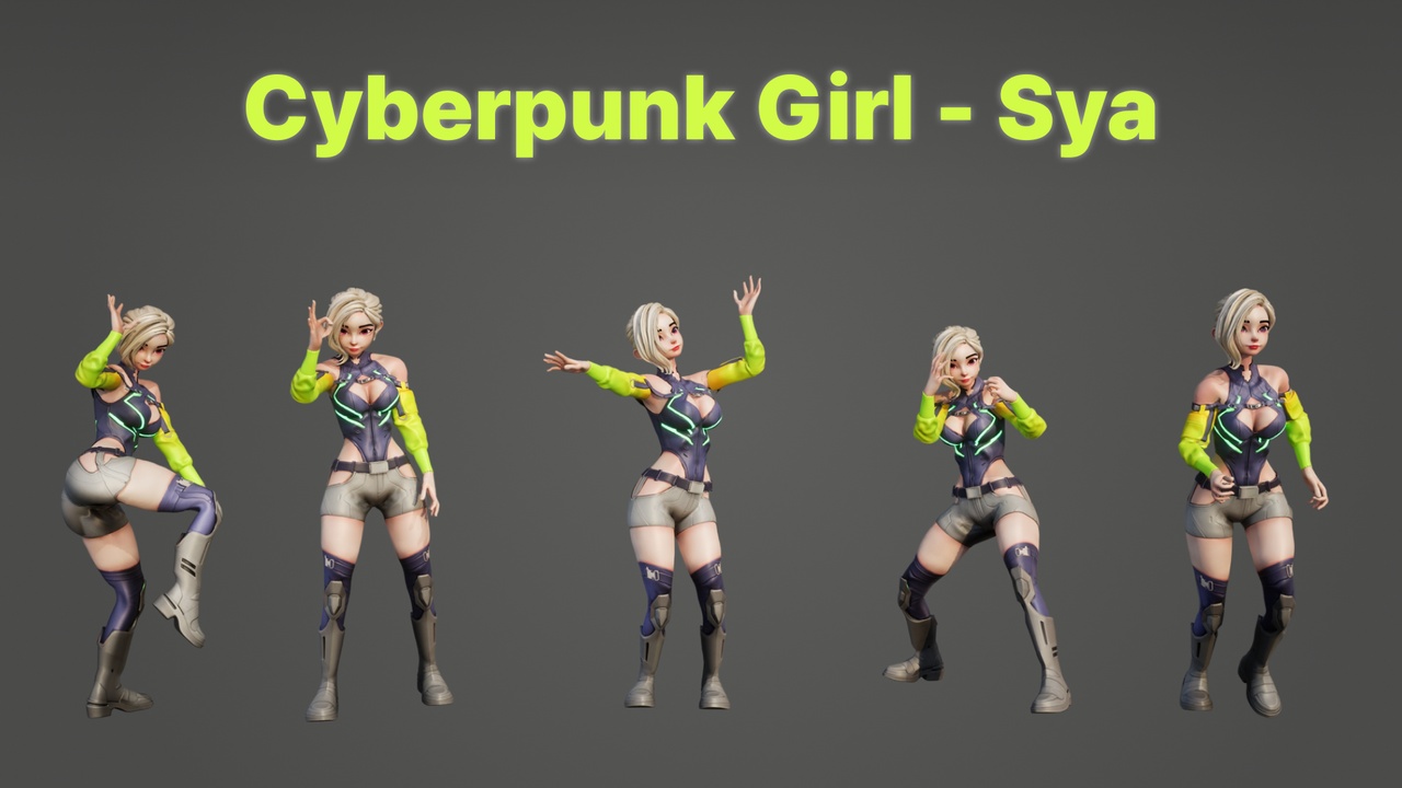 Media 1 for listing Cyber Kpop Girl “Sya”