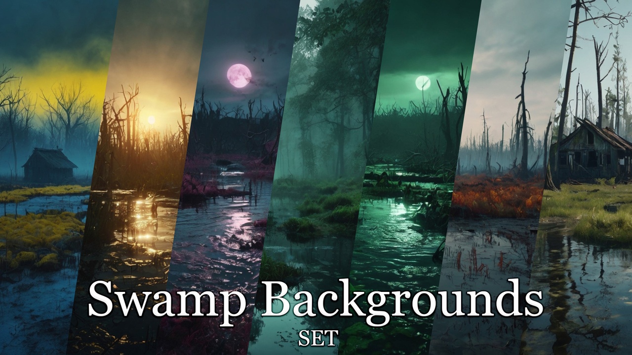 Media 1 for listing Swamp Backgrounds