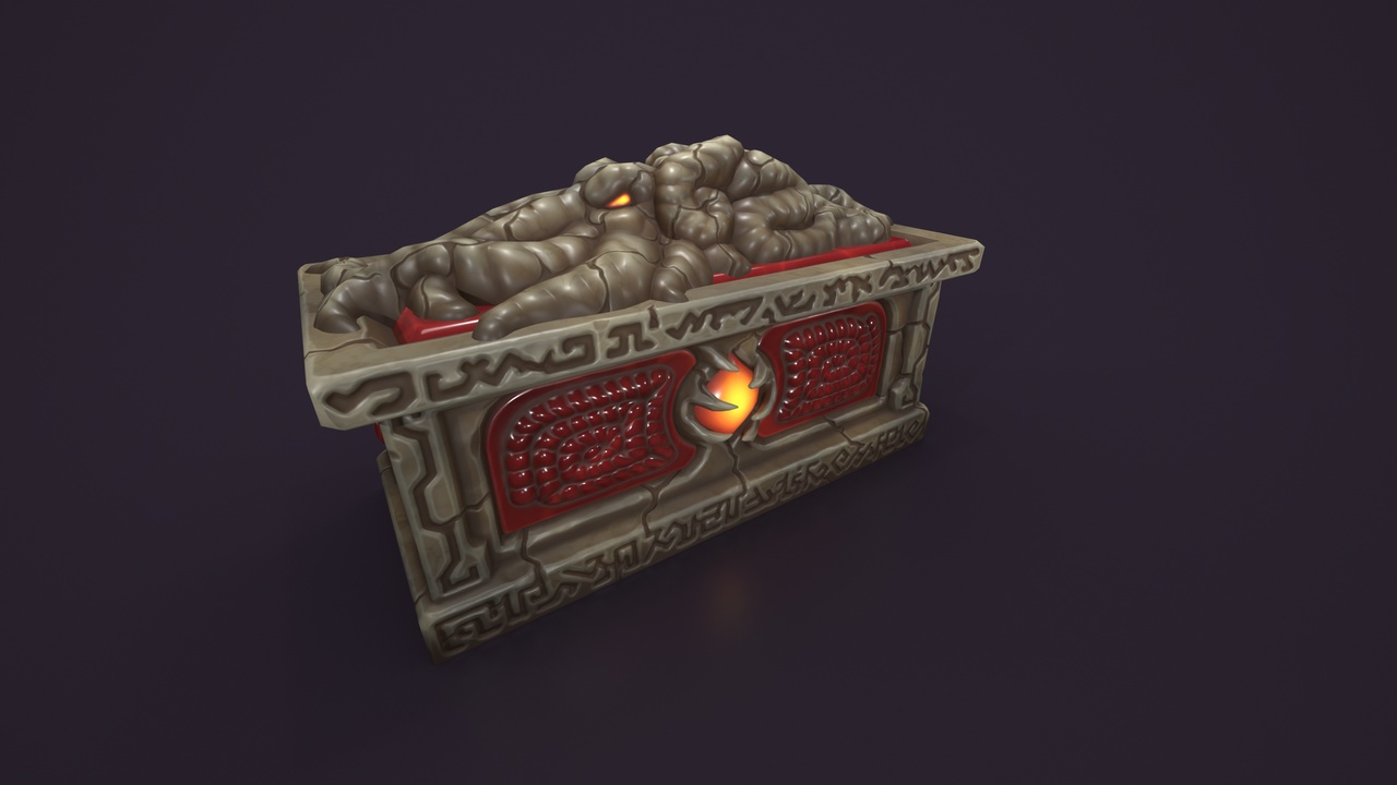 Media 1 for listing Ancient sarcophagus stone