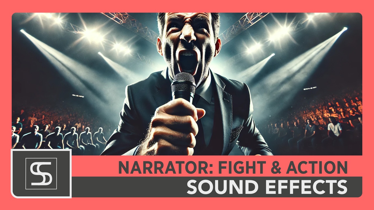 Media 1 for listing Narrator:Fight and Action Commentator Pack