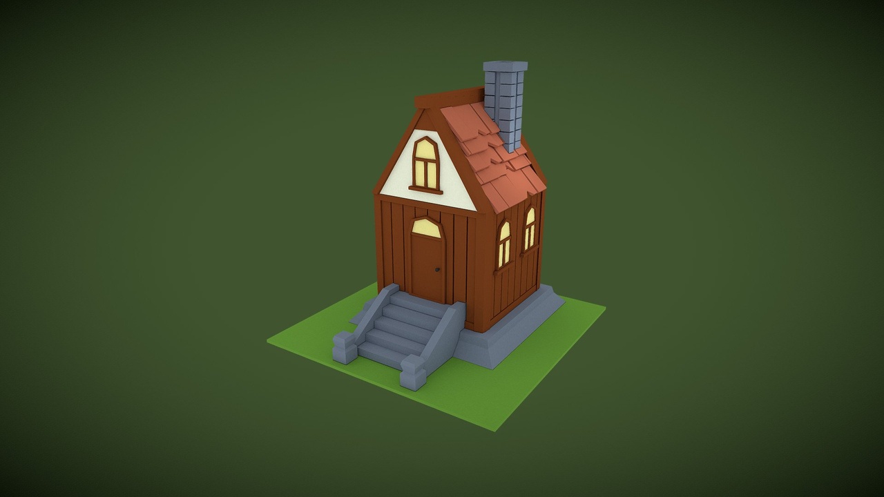 Media 1 for listing Cartoon Style House