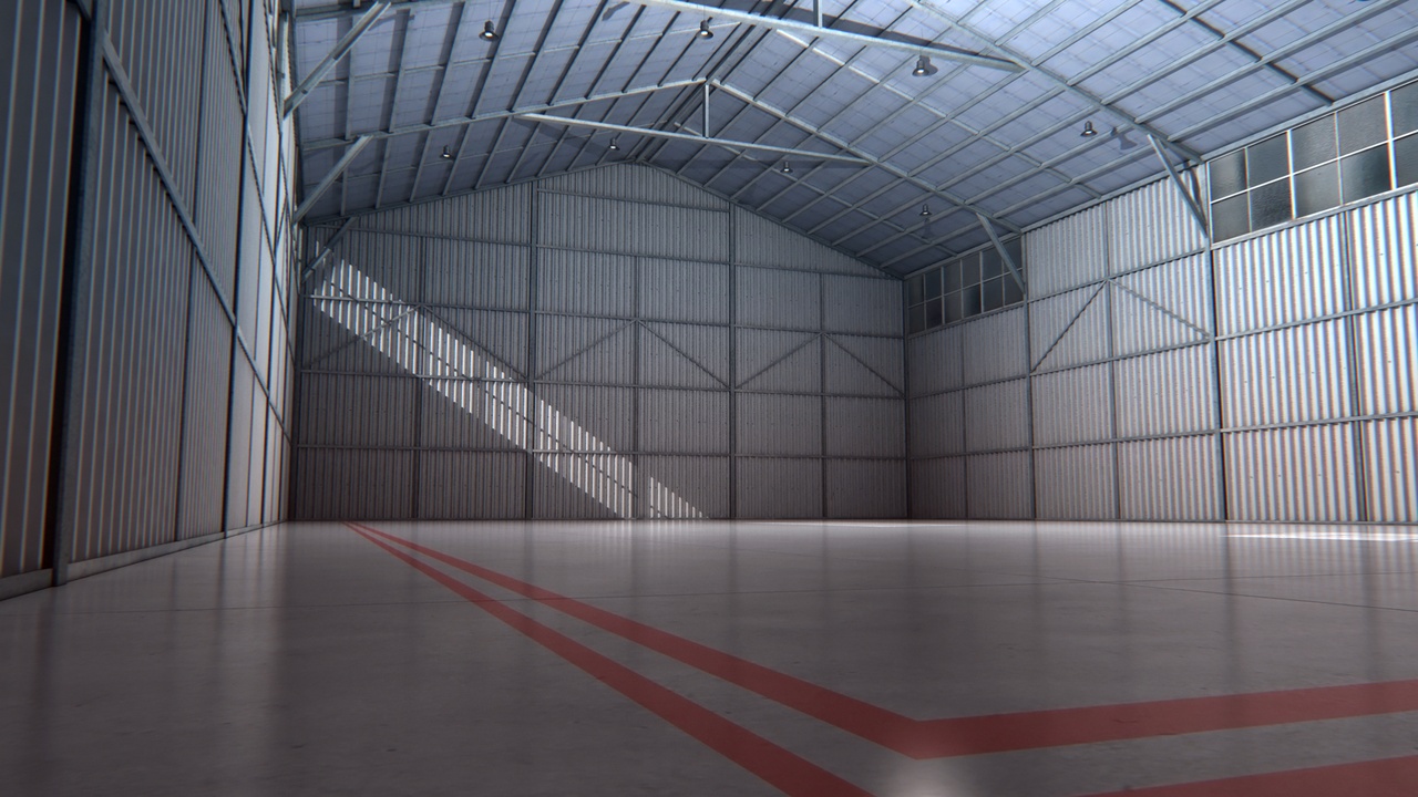Media 1 for listing Aircraft Hangar Interior