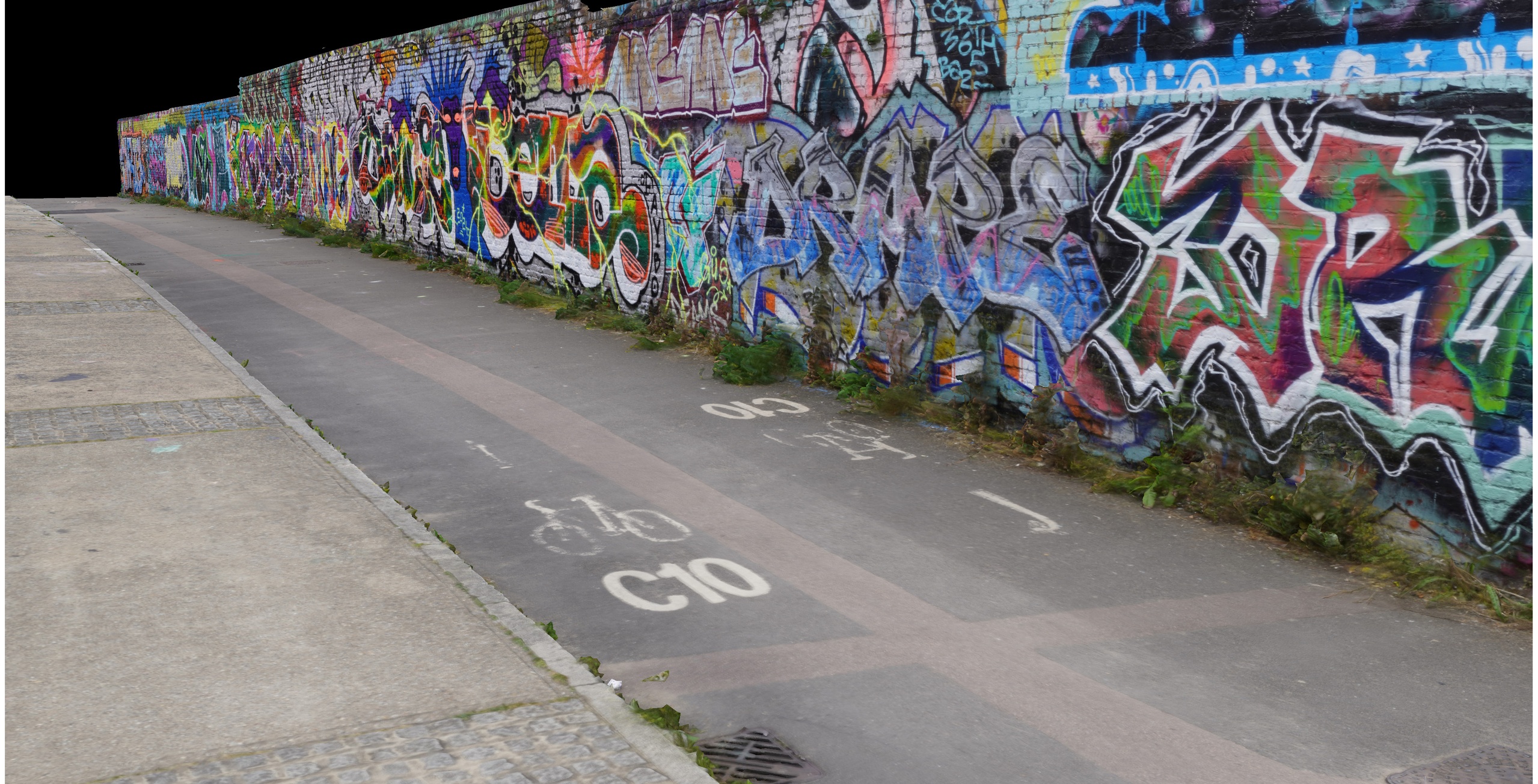 Media 1 for listing Creekside Graffiti Path 16k