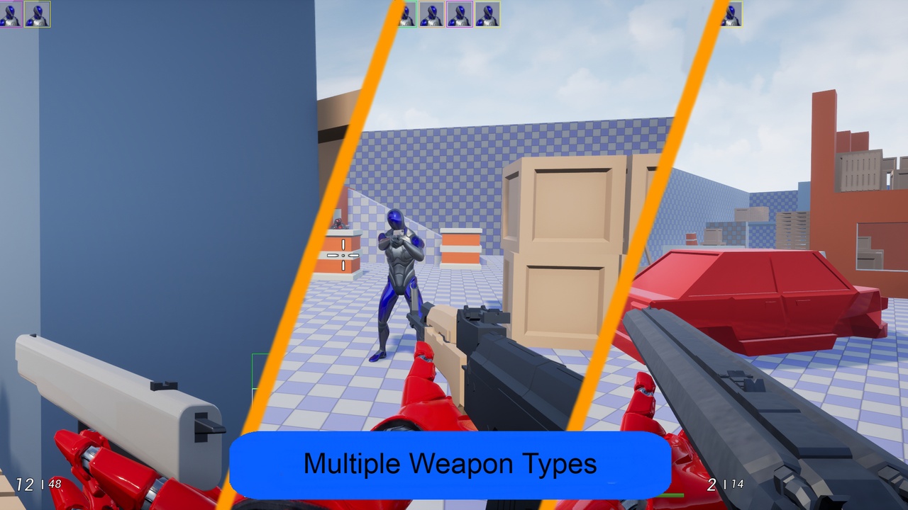 Media 1 for listing Multiplayer Tactical FPS Template