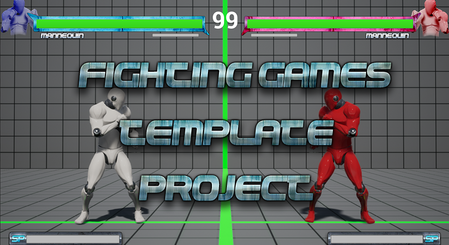 Fighting games template project | Fab