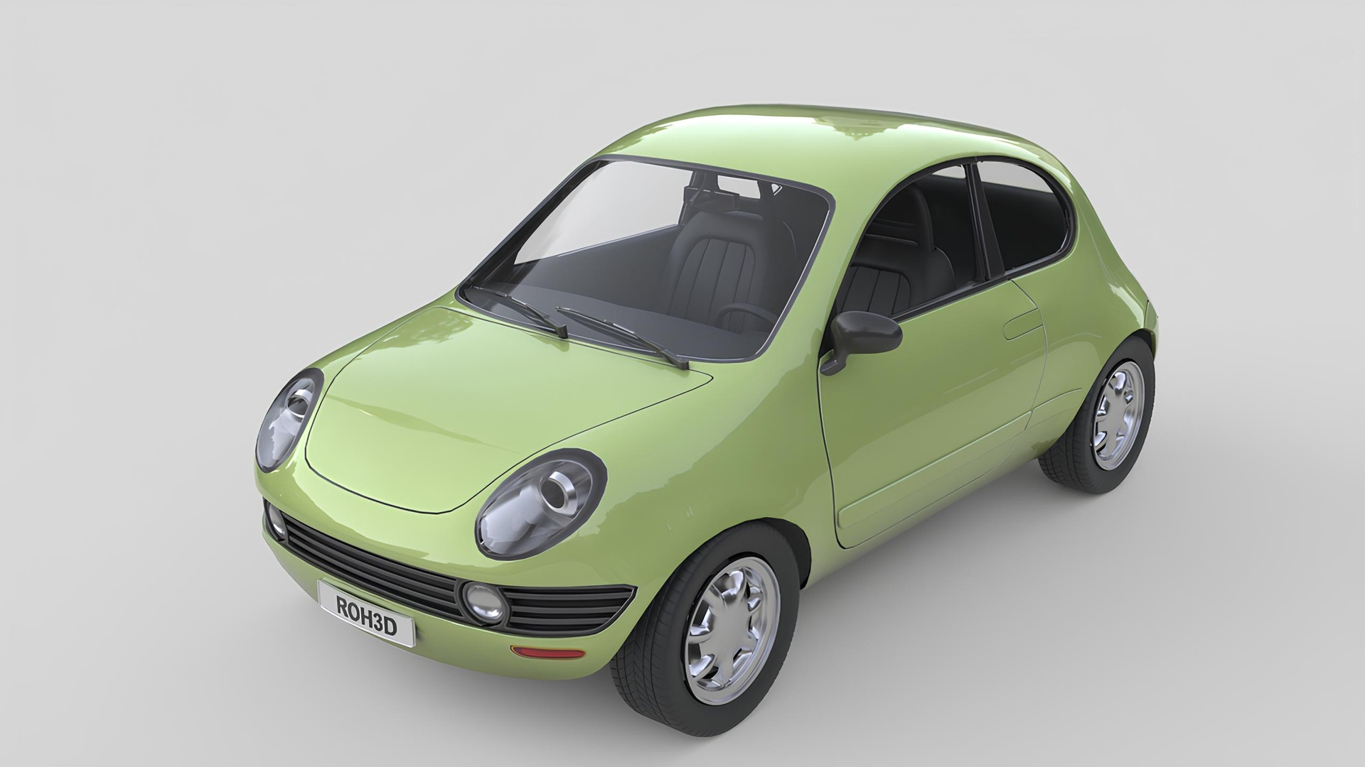 Media 1 for listing Retro Bubble Design Compact Car