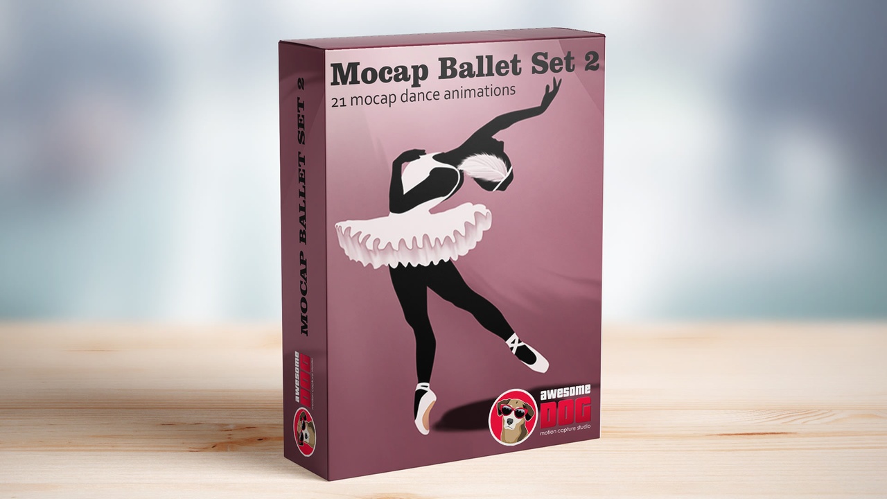 Media 1 for listing MoCap Ballet Dance Set 2