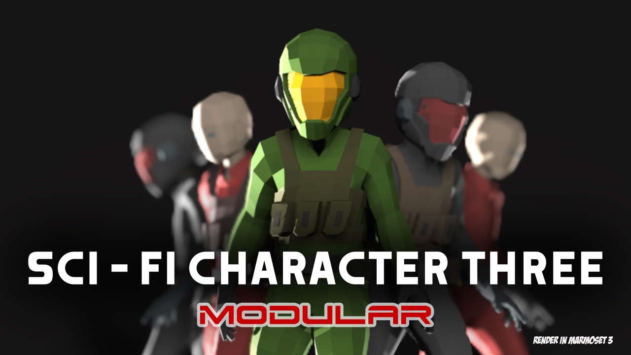 Media 1 for listing Sci fi character three