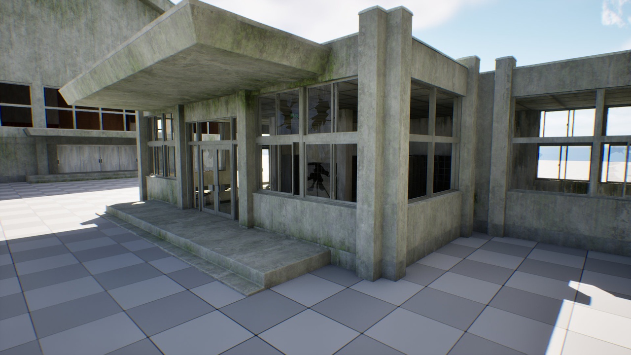 Media 1 for listing Abandoned Modular Japanese School