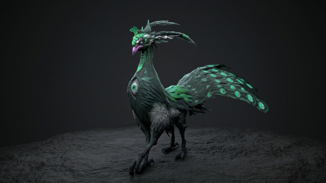 Media 1 for listing Fantasy Peacock