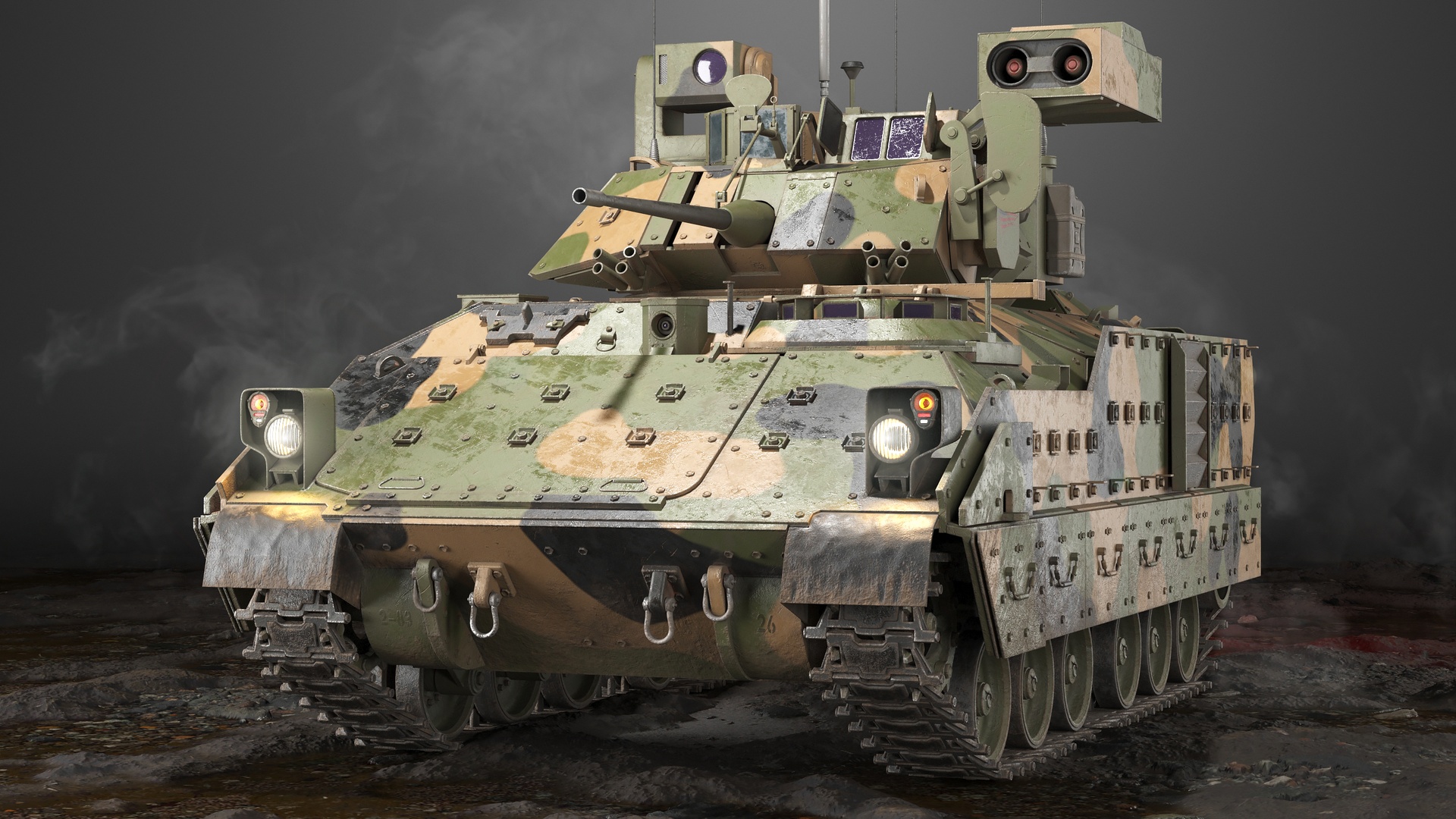 Media 1 for listing Bradley M2A3 Tank PBR