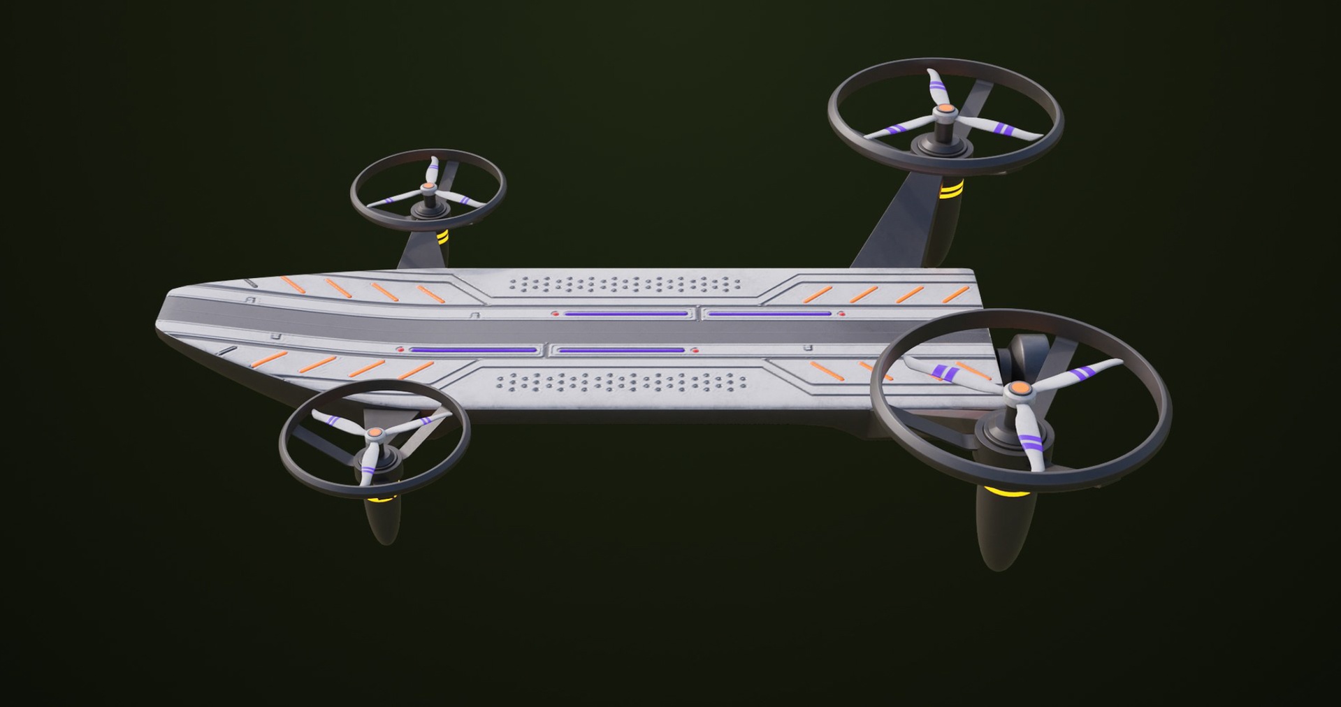 Sci Fi Hoverboard 10 All PBR Unity UE Textures Included | Fab