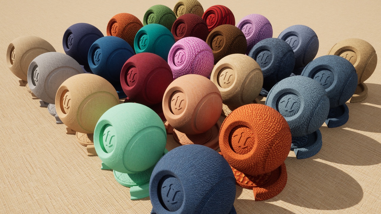 25 Seamless Fabric Materials V2 제품 등록을 위한 미디어 1개
