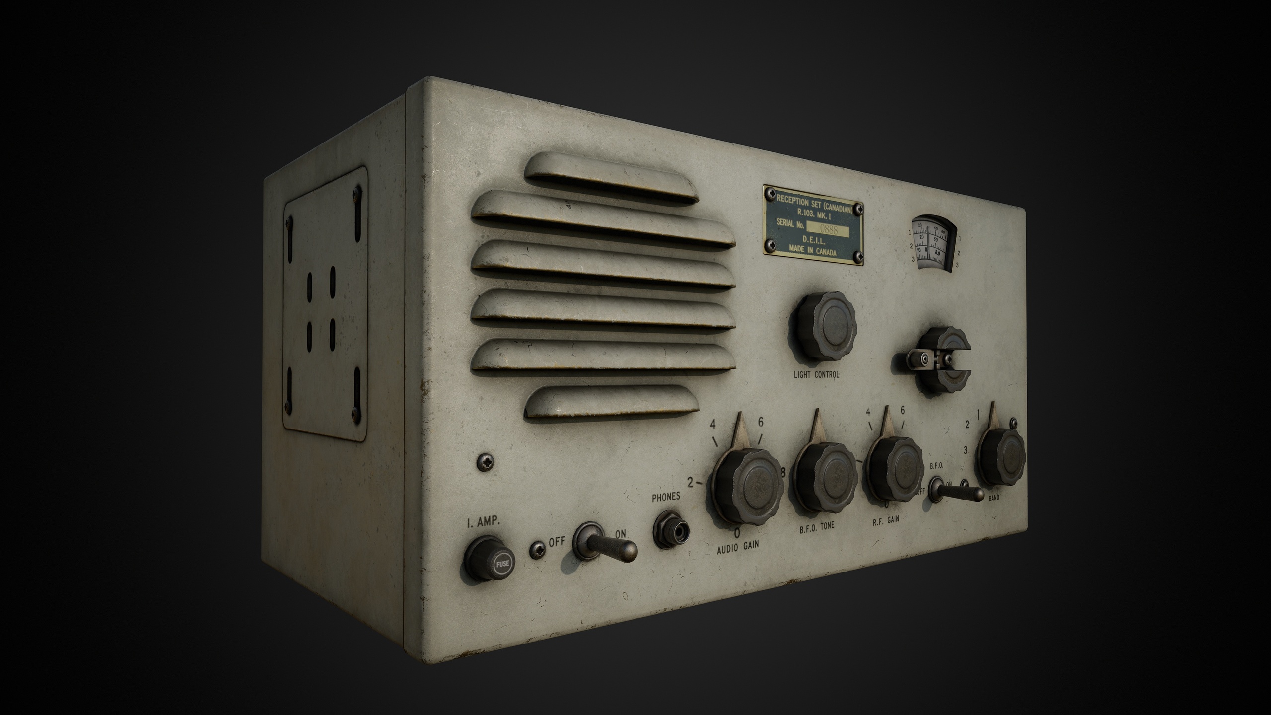 Media 1 for listing R-103 Mk-1 - Canadian R-103 - Game Ready PBR