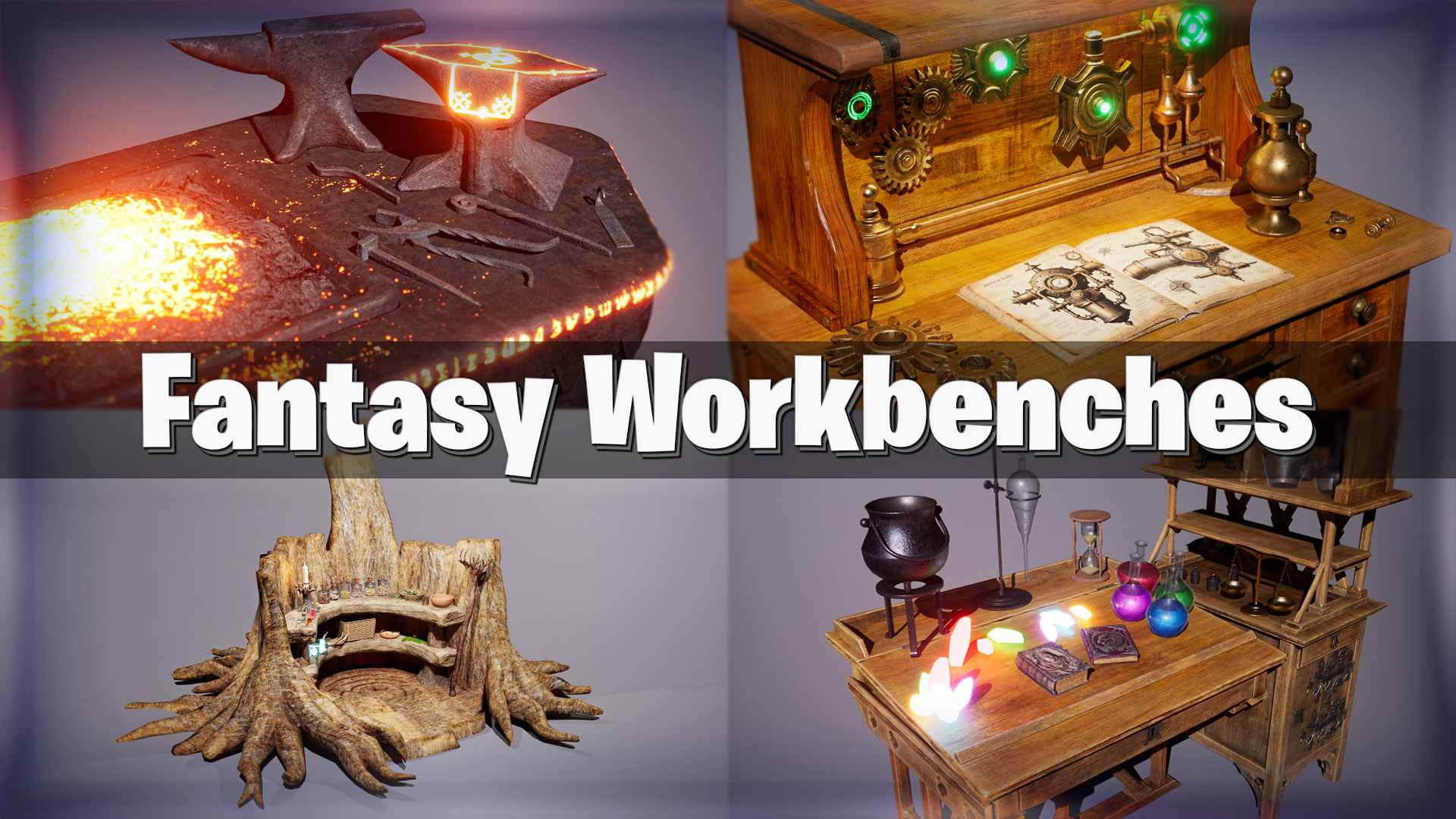 Fantasy Props / Fantasy Bundle (Forge/Workshop) | Fab