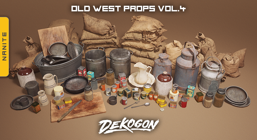 Old West - VOL 4 - Goods and Supplies | Fab