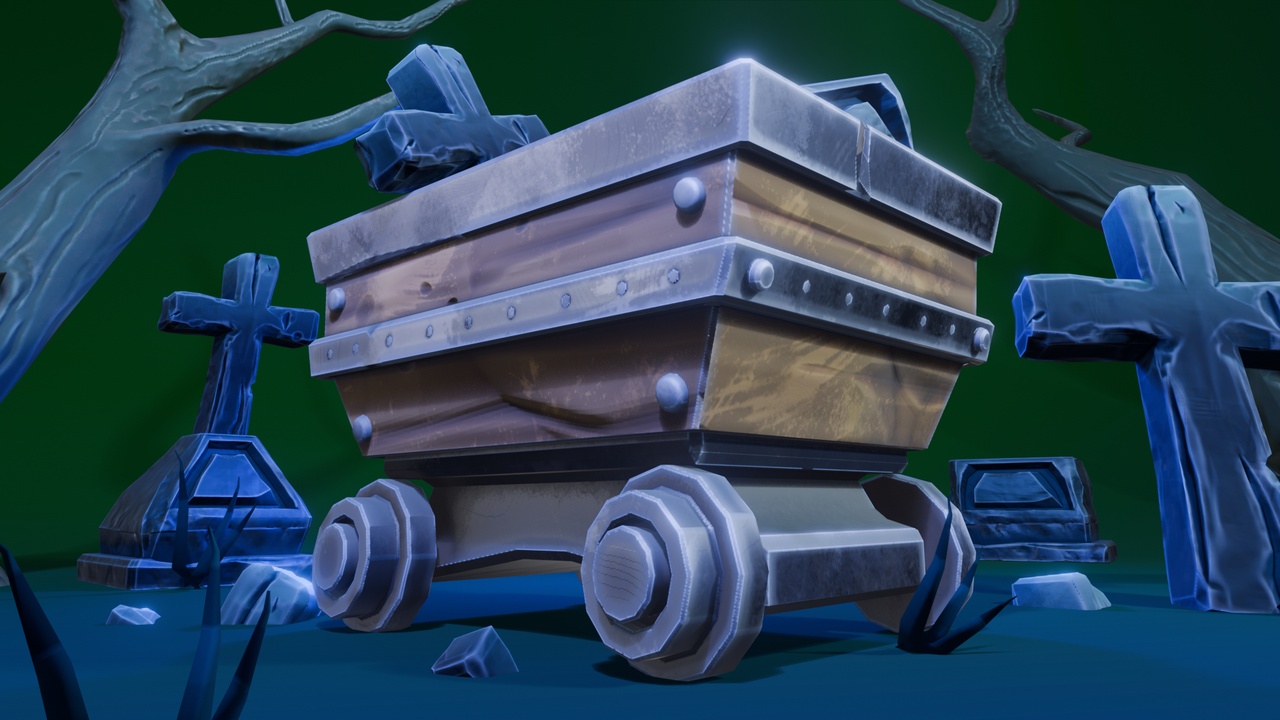 Media 1 for listing Stylized Minecart