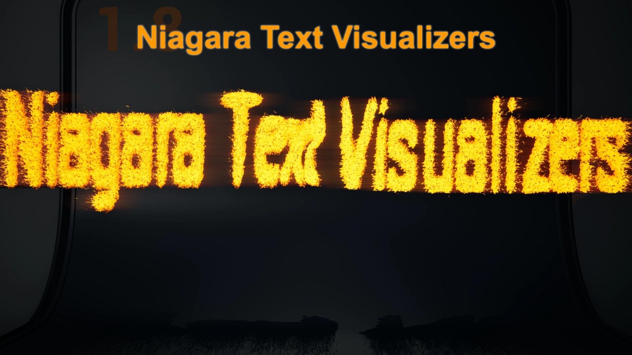 Media 1 for listing Niagara Text Visualizers