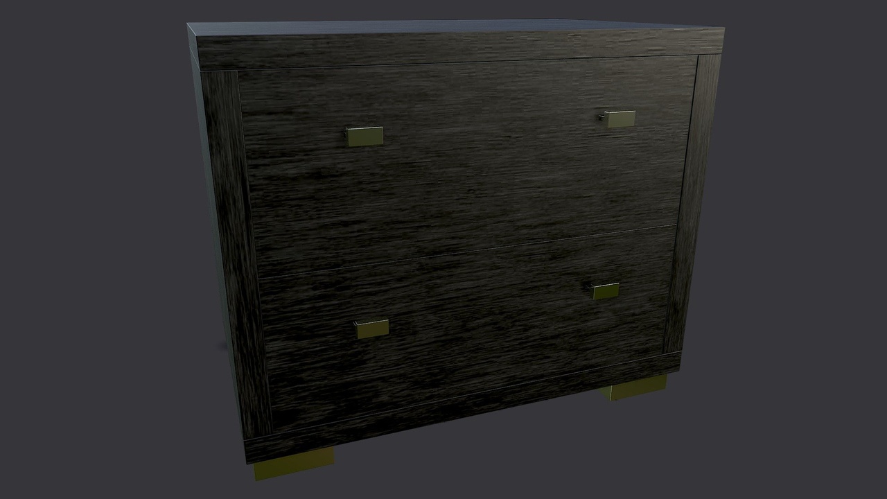 Media 1 for listing Bedside Black Drawer