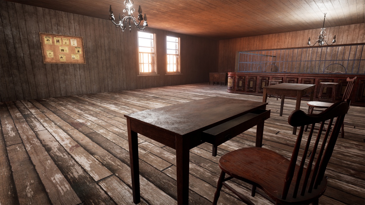 Media 1 for listing Wild West 3D Assets Pack: Bank