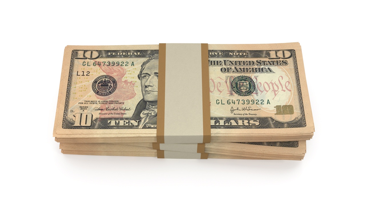 Media 1 for listing Packs of 10 Dollar Bills