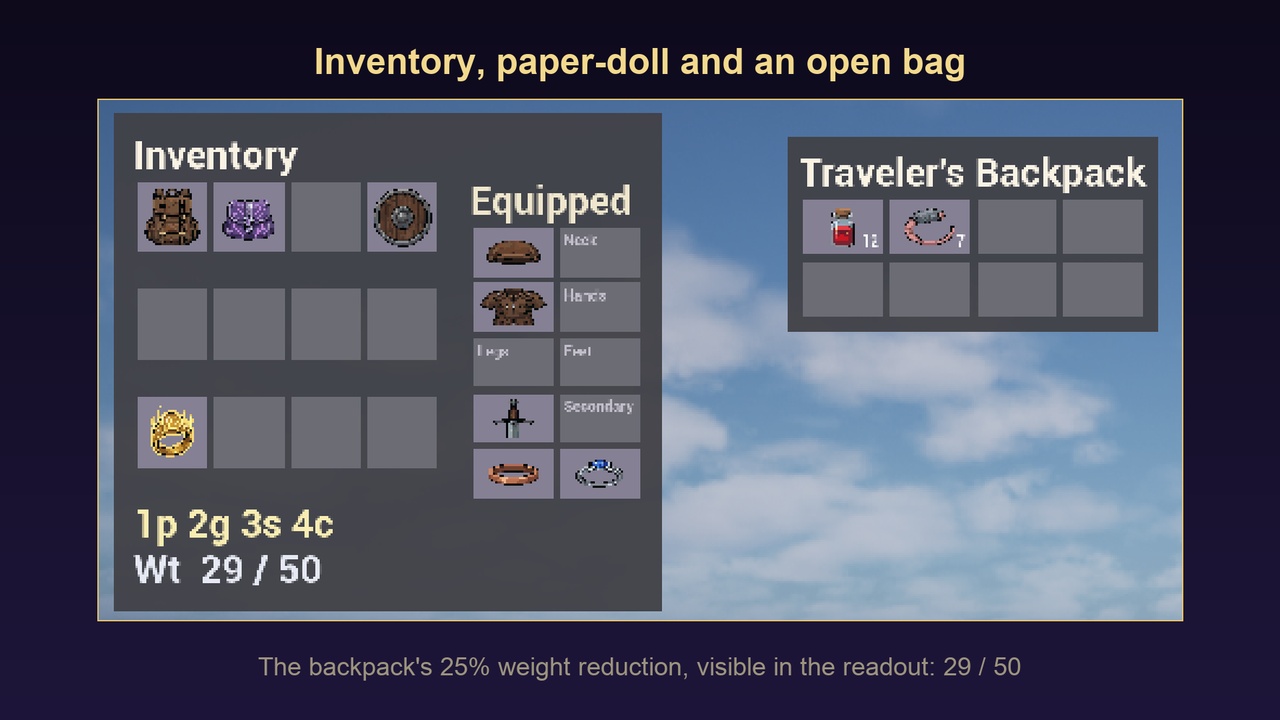 Media 1 for listing RPG Inventory Kit