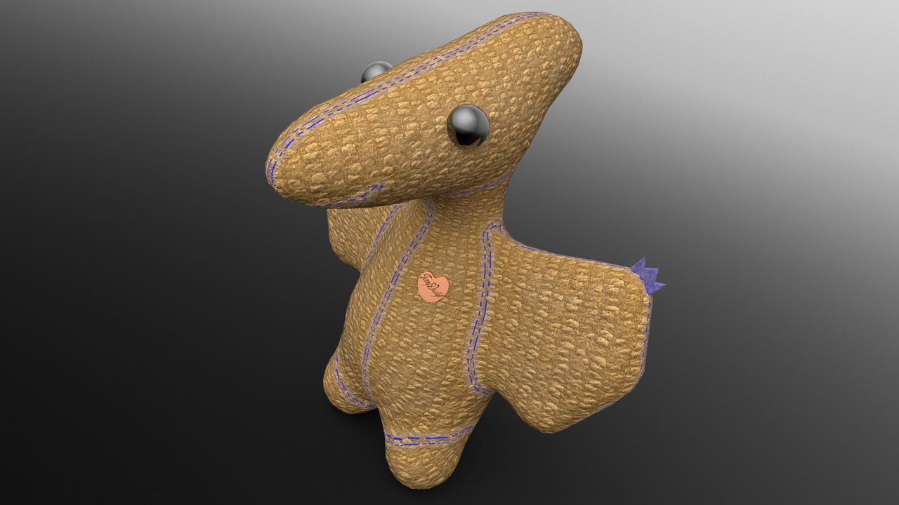 Media 1 for listing TerryDactyl Plushie