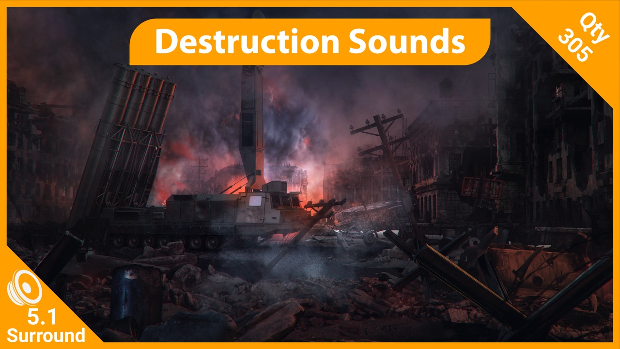 Media 1 for listing Destruction Sounds