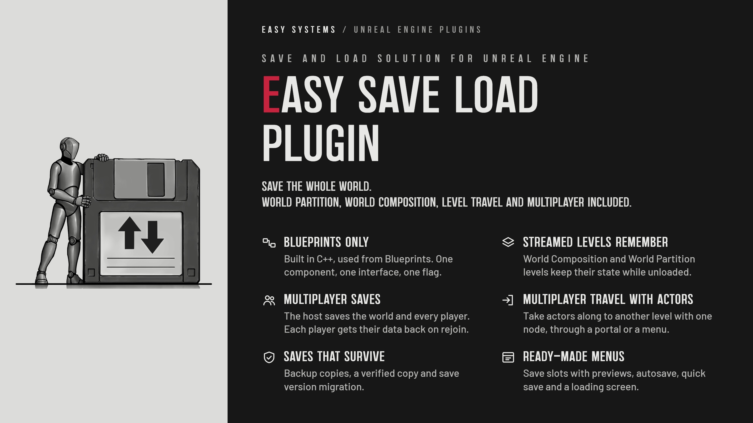 Media 1 for listing Easy Save Load Plugin