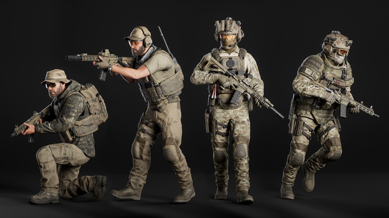 Media 1 for listing Desert Military Characters p.1