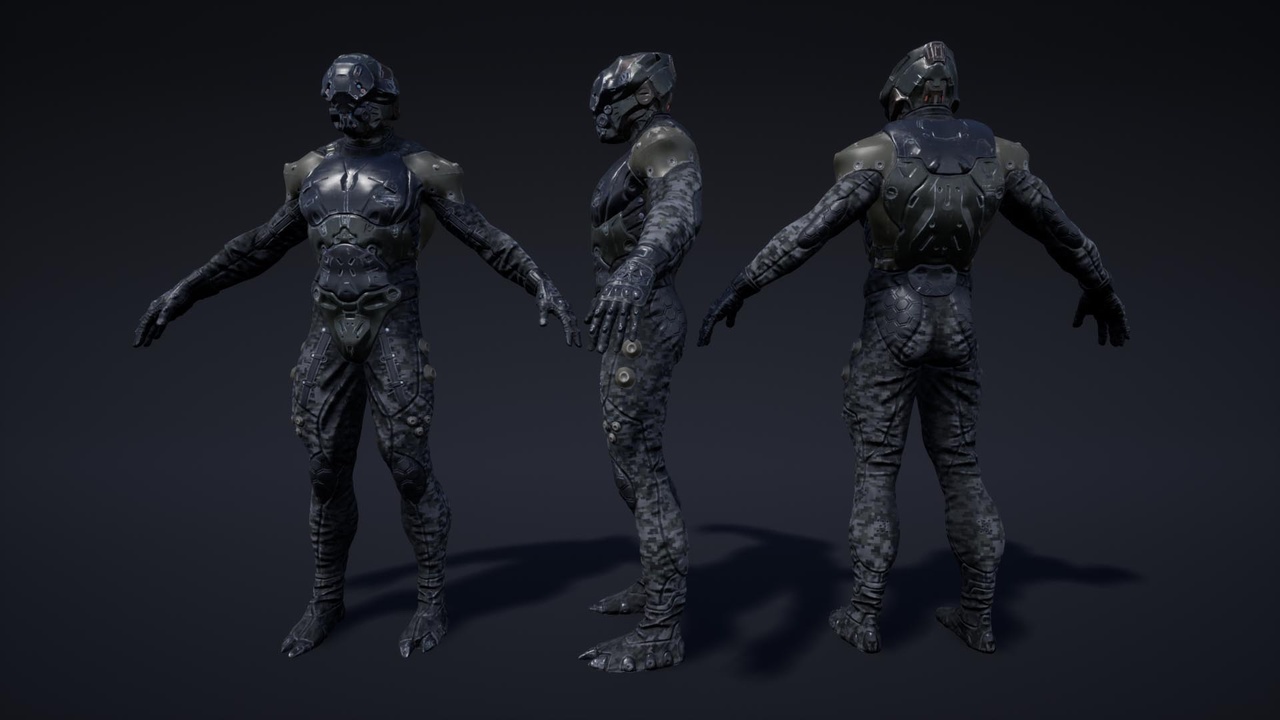Media 1 for listing Sci-Fi Characters (Pack)