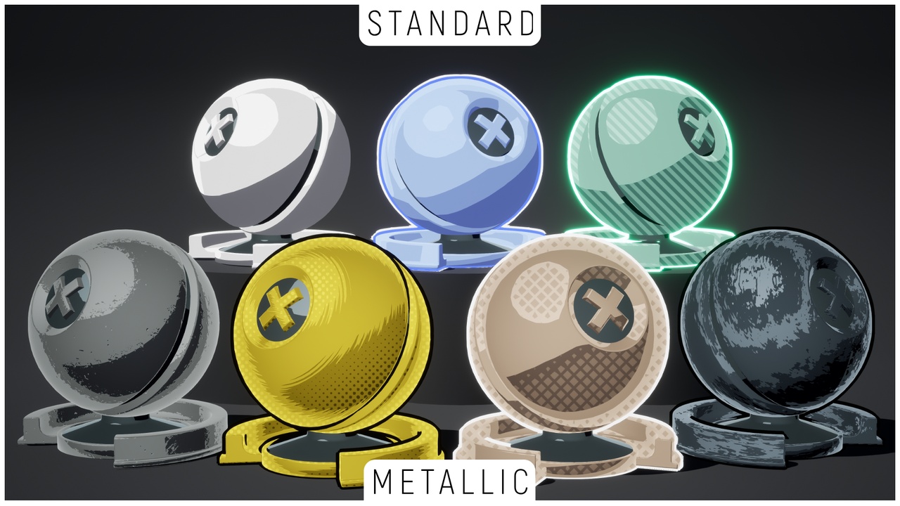 Media 1 for listing Stylized Rendering System for Mobile/VR (Cel-Shader)