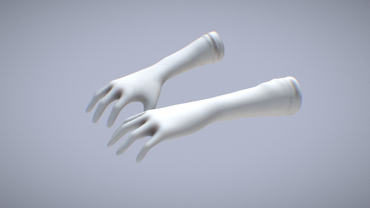 Media 1 for listing Feminine Gloves