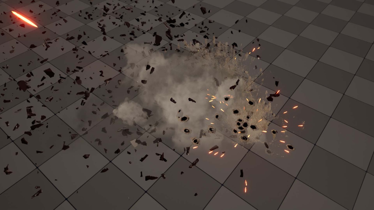 Realistic Bullet Pierce & Impact FX Pack