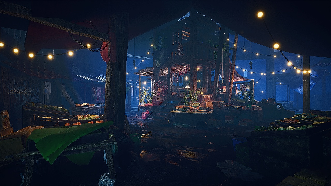 Media 1 for listing Modular Night Market (Market Environment, Food Market, Bazaar, Grocery Market)