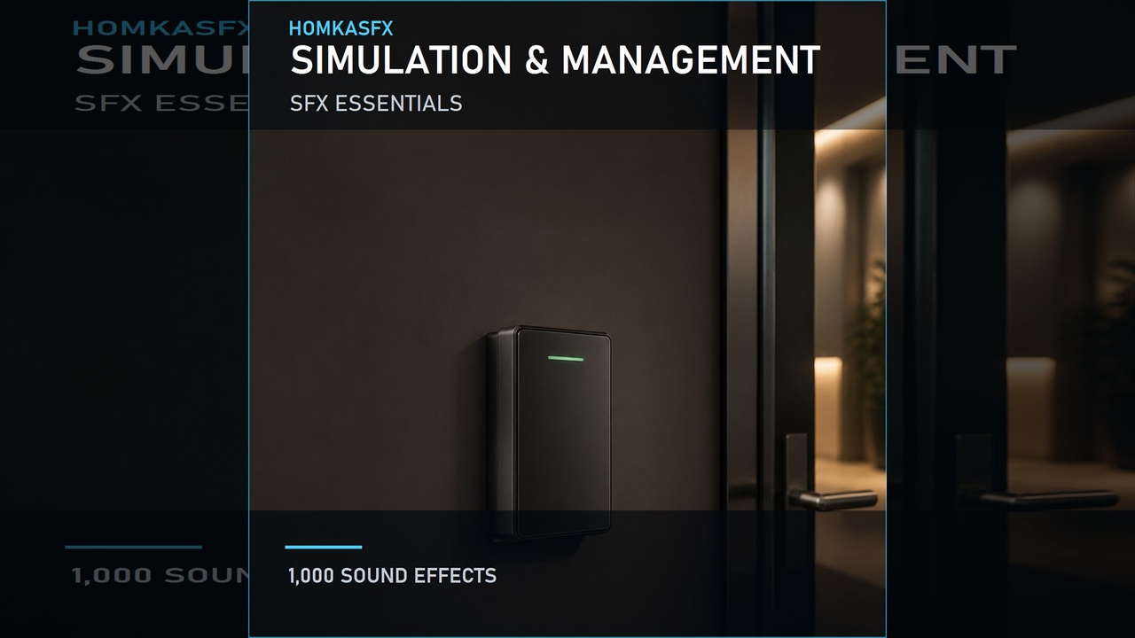 Media 1 for listing Simulation & Management Essentials | 1000 SFX