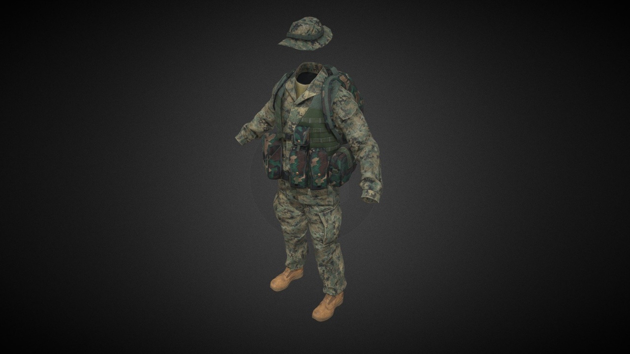 Media 1 for listing MOS 0311 USMC Rifleman