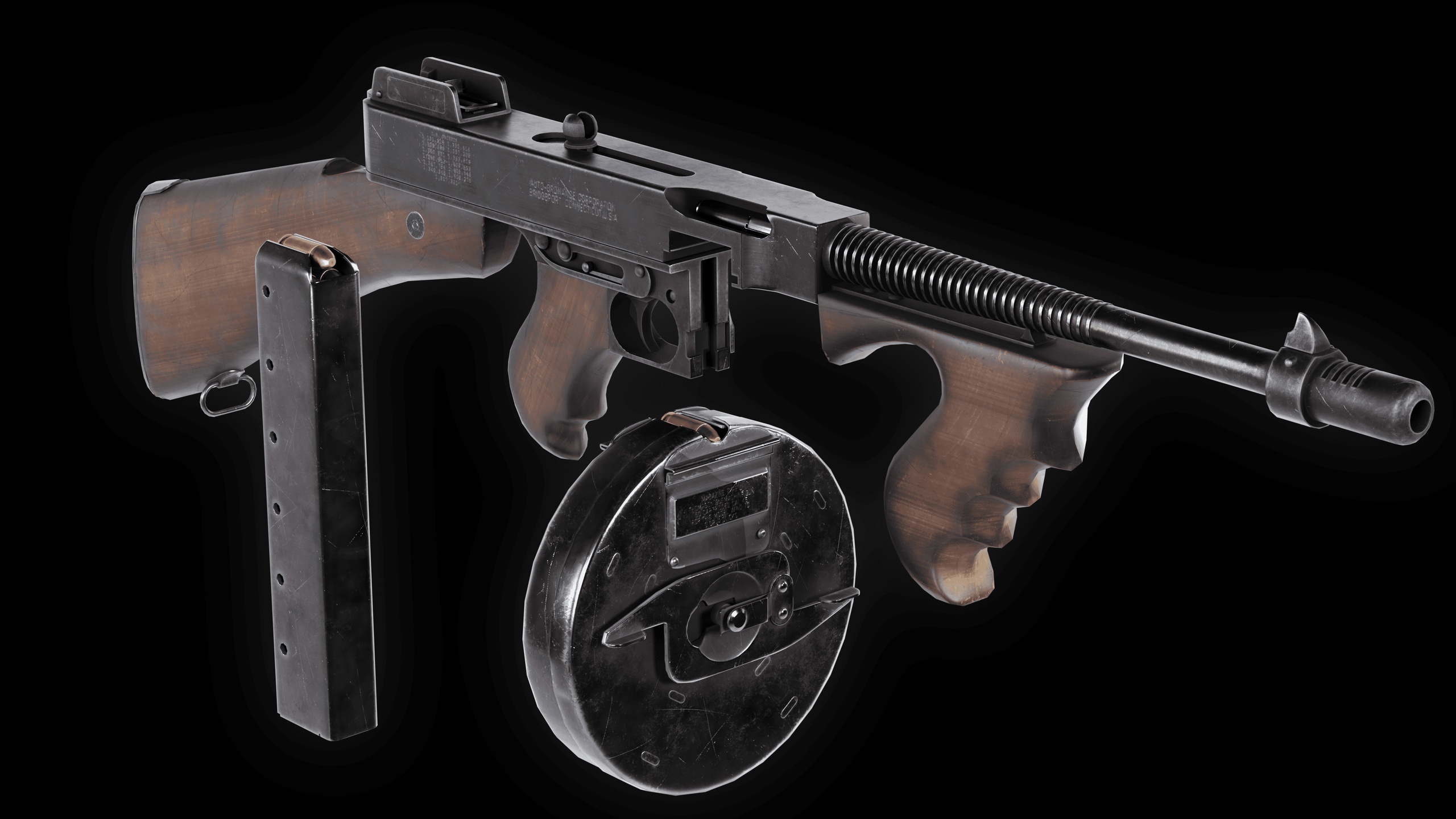 Media 1 for listing VR Ready Tommy Gun Low Poly