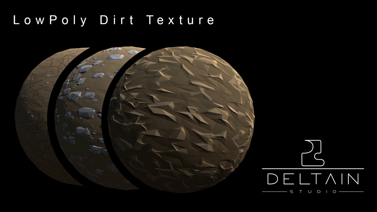 Media 1 for listing LowPoly Dirt Texture