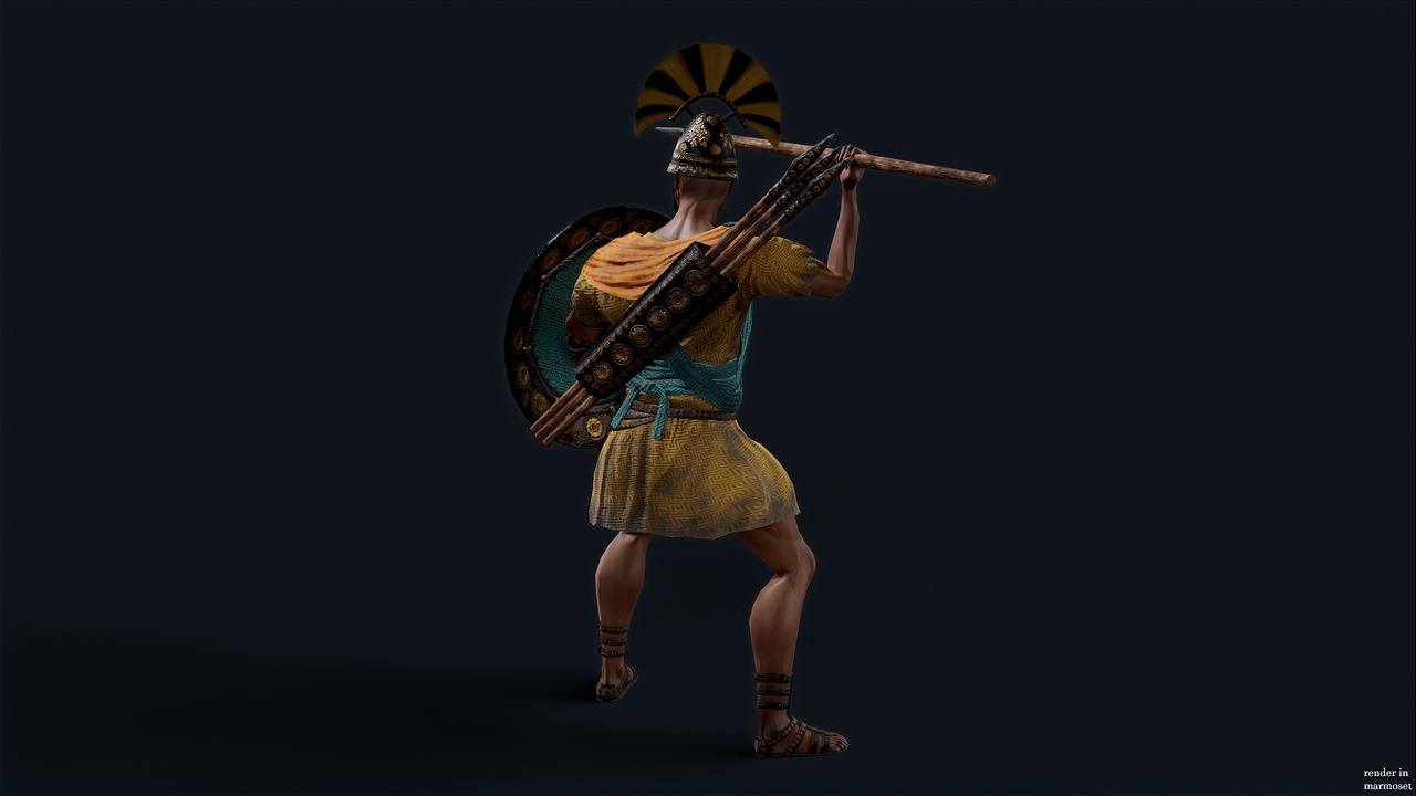 Media 1 for listing ATHENIAN JAVELIN THROWER